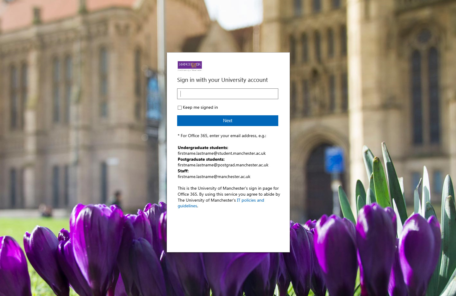 MS-login-screenshot – Student News